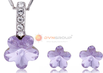 Rhodium Plated | Fashion Pendant Sets